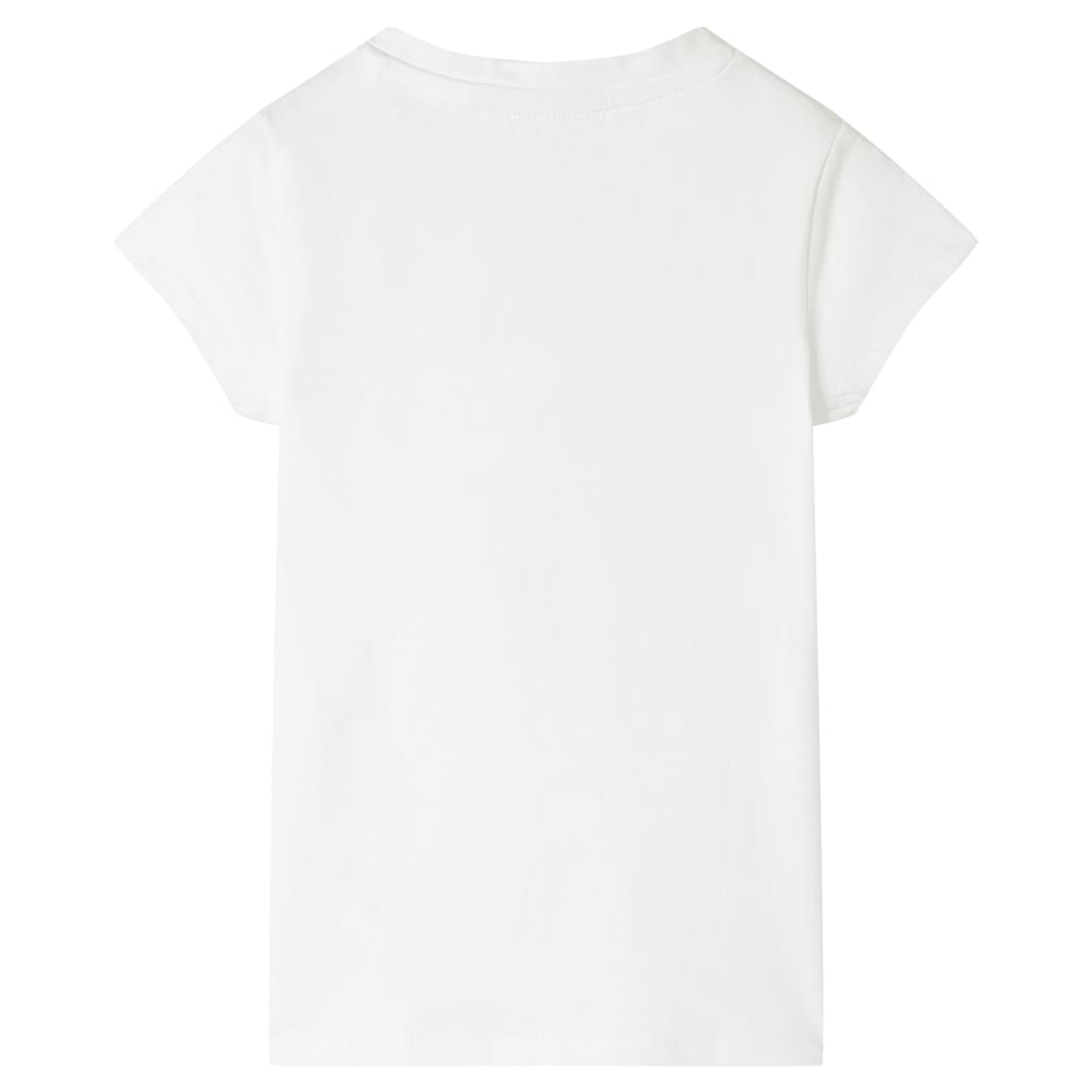Vidaxl børneshirt 104 ECRU