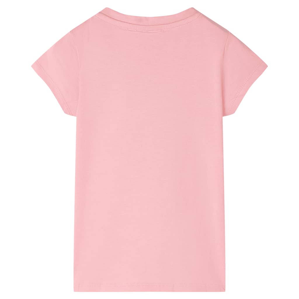 Vidaxl børneshirt 104 lyserød