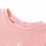 Vidaxl børneshirt 140 lyserød