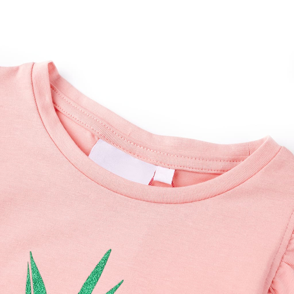 Vidaxl børneshirt 104 lyserød