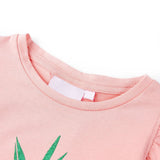 Vidaxl børneshirt 140 lyserød