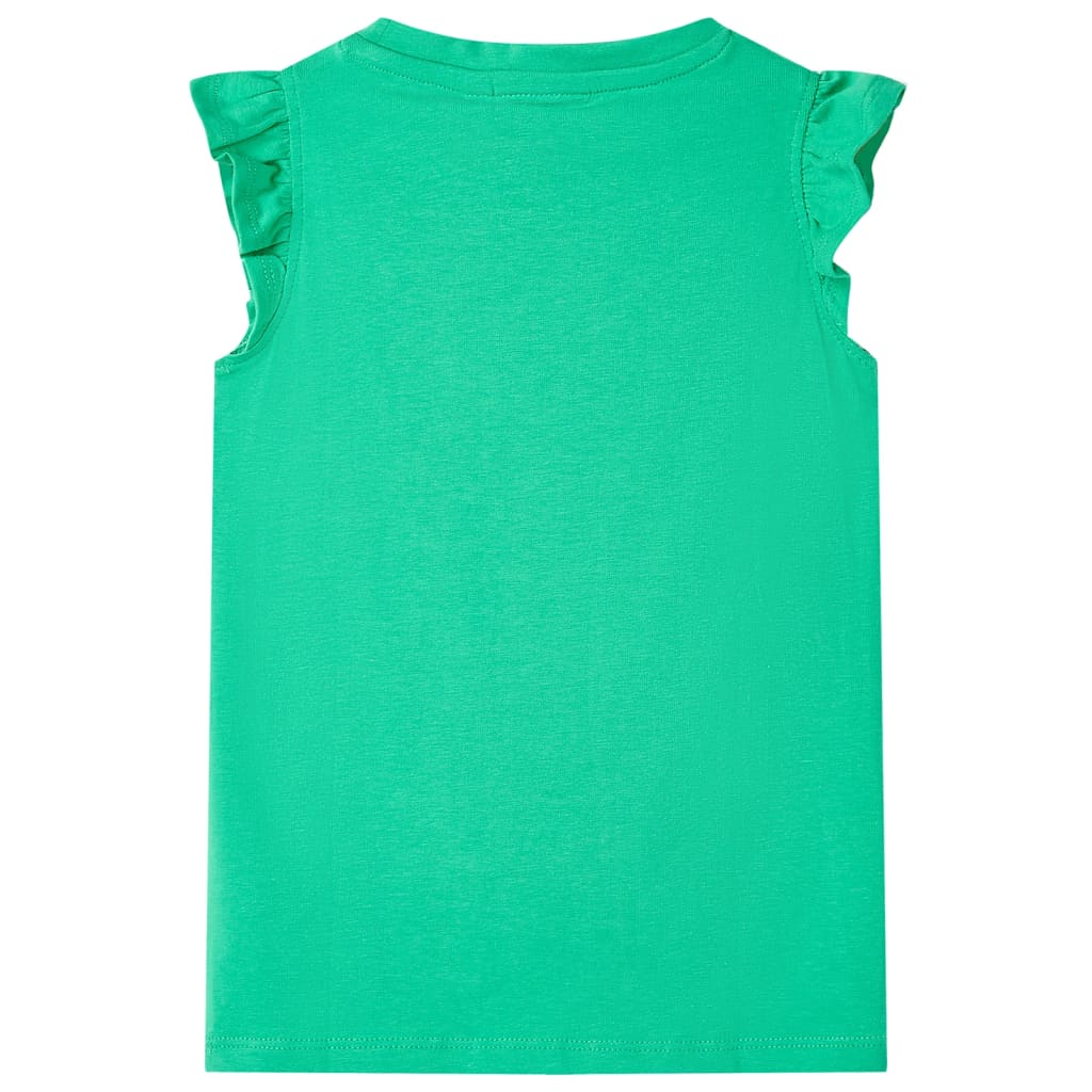 Vidaxl børneshirt 92 grøn