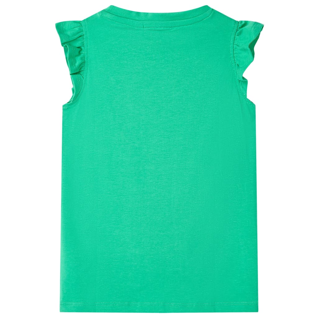 Vidaxl børneshirt 104 grøn