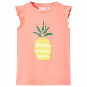Vidaxl børneshirt 92 Neon Coral