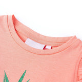 Vidaxl børneshirt 104 Neon Coral