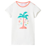 Vidaxl børneshirt 104 ECRU