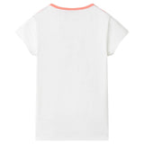 Vidaxl børneshirt 128 ECRU