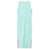Vidaxl Børnekjole med Drawstring 104 Light Mint
