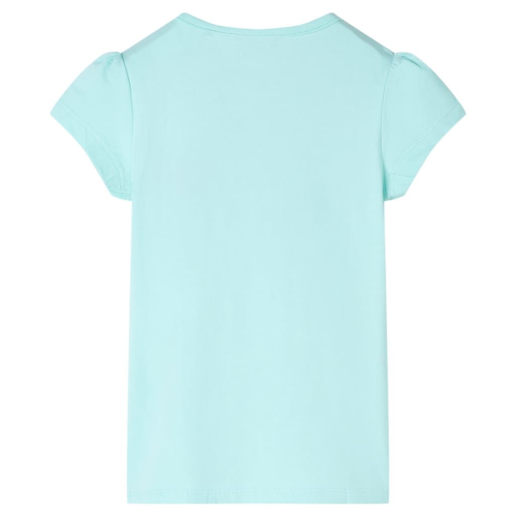 Vidaxl børneshirt 104 Light Sea Blue