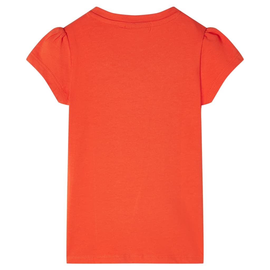 Vidaxl Børnestrøje 92 Dark Orange