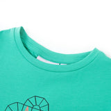 Vidaxl børneshirt 104 mynte
