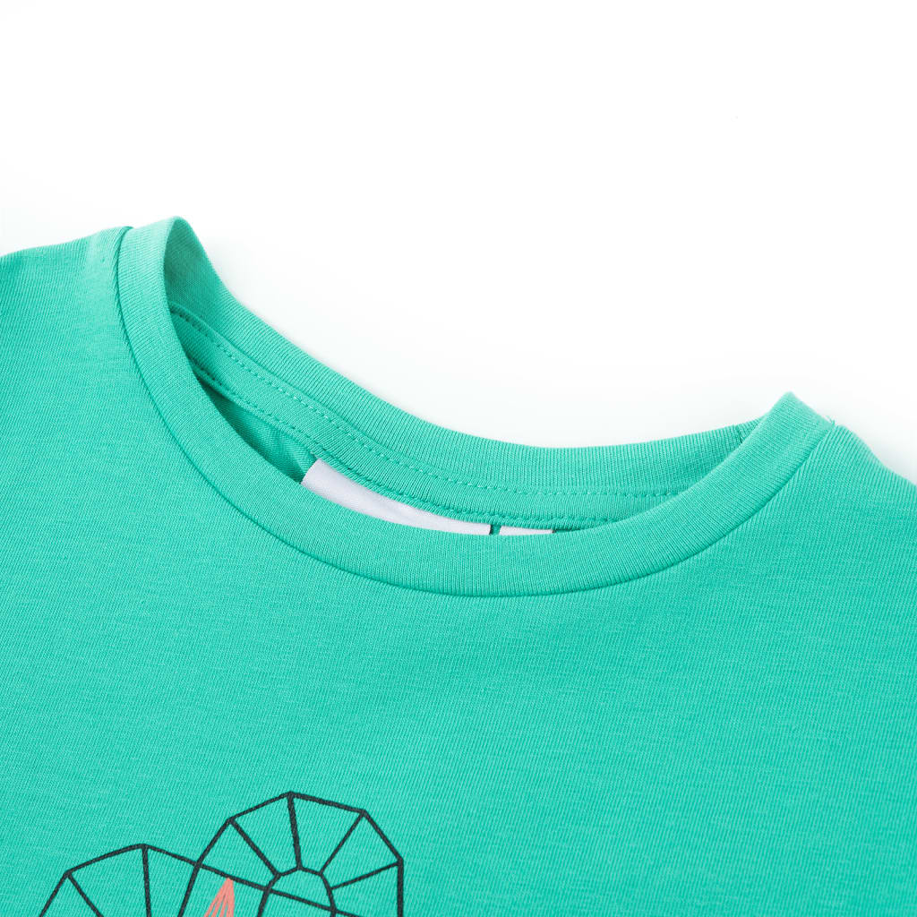 Vidaxl børneshirt 116 mynte