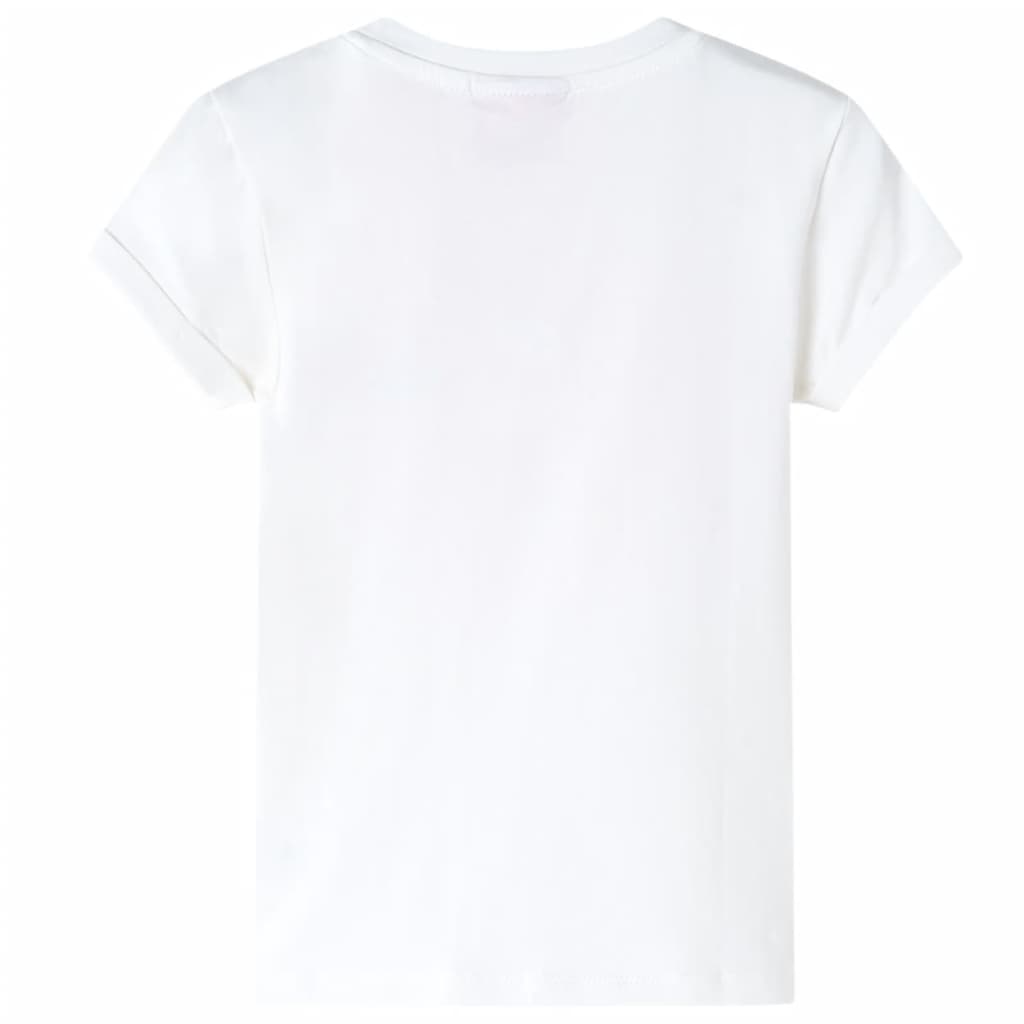Vidaxl børneshirt 128 ECRU