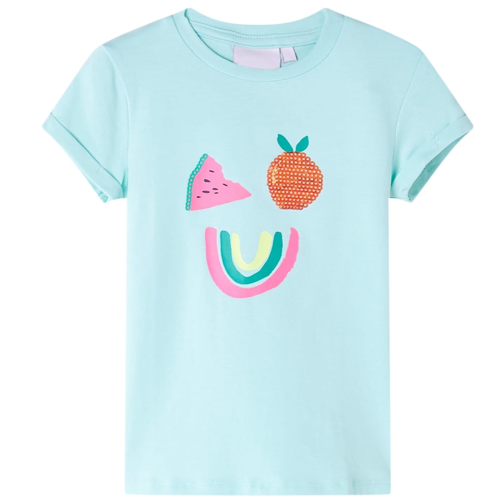 Vidaxl Børns skjorte 92 Light Sea Blue