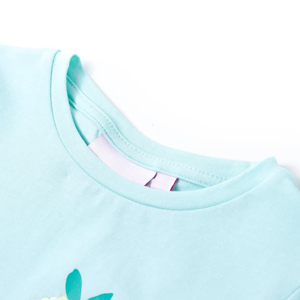 Vidaxl Børns skjorte 92 Light Sea Blue