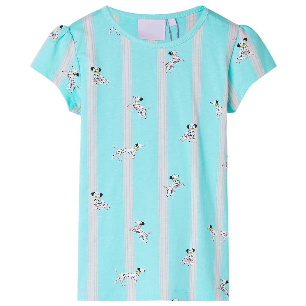 VidaXL børnepyjamas med korte ærmer 104 ecru