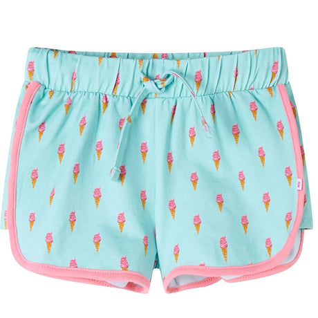 VidaXL børneshorts med snøre 128 lys mint