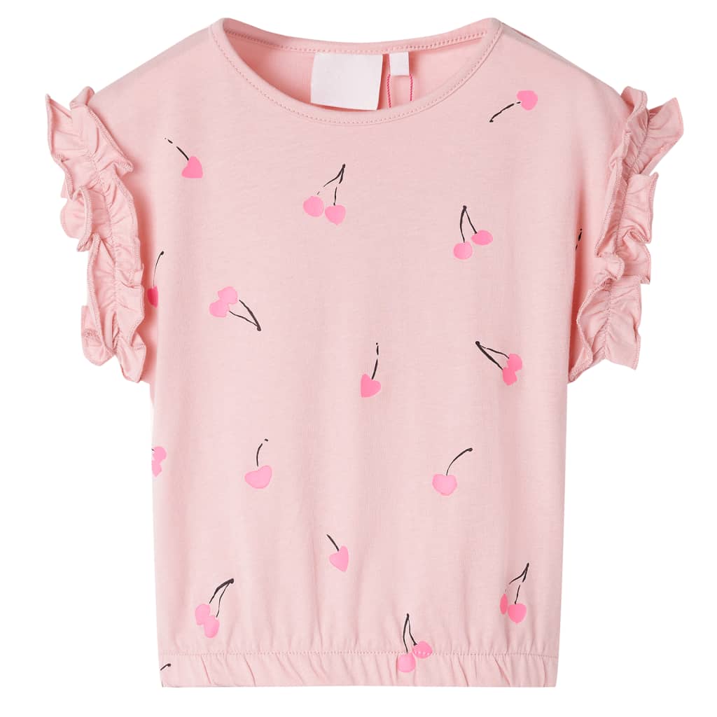 Vidaxl børneshirt 104 lyserosa