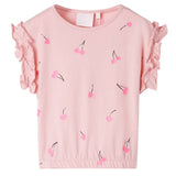 Vidaxl børneshirt 104 lyserosa