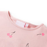 Vidaxl børneshirt 104 lyserosa