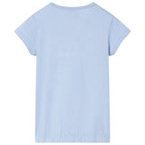 Vidaxl børneshirt 104 blå