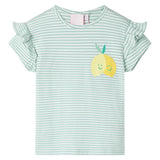 Vidaxl børneshirt 104 mynte