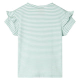 Vidaxl børneshirt 116 mynte