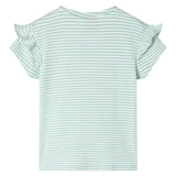 Vidaxl børneshirt 128 mynte