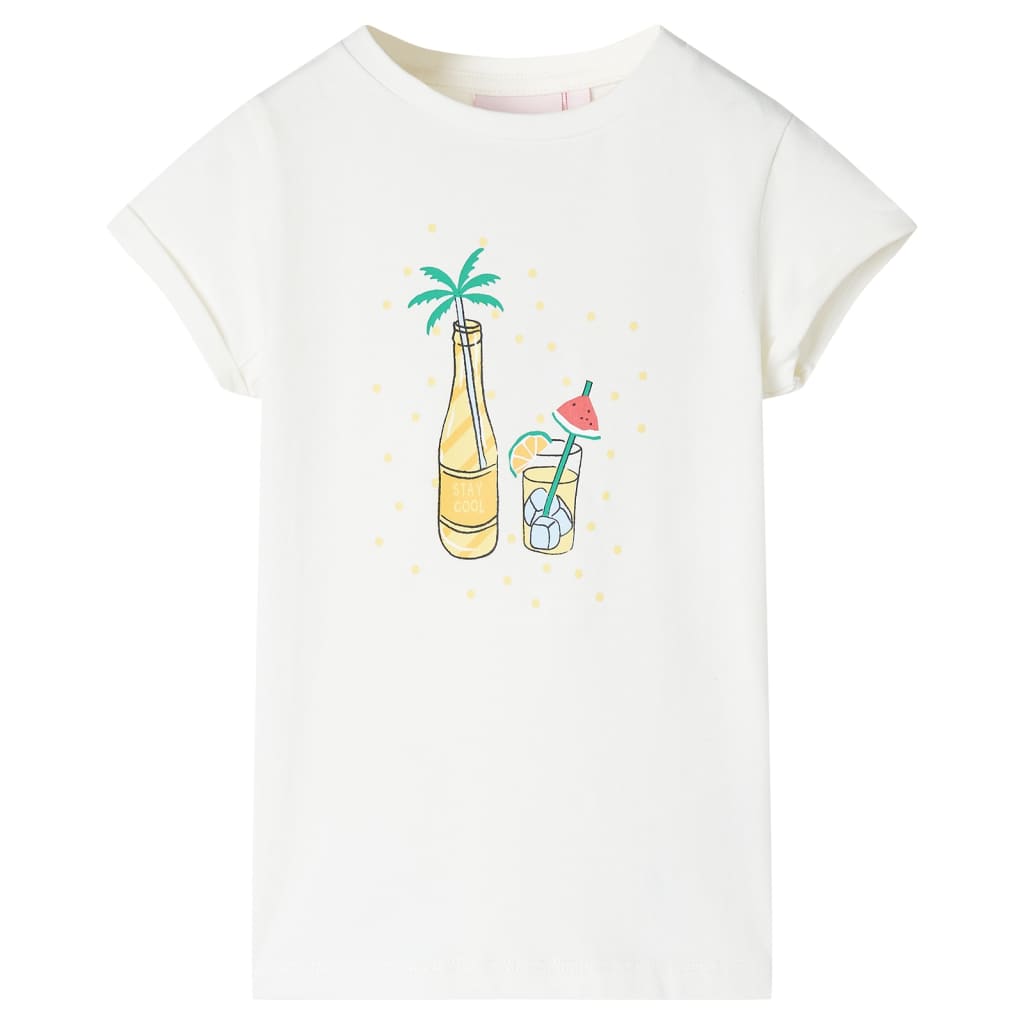 Vidaxl børneshirt 92 ECRU