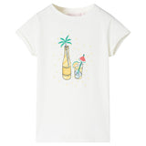 Vidaxl børneshirt 92 ECRU