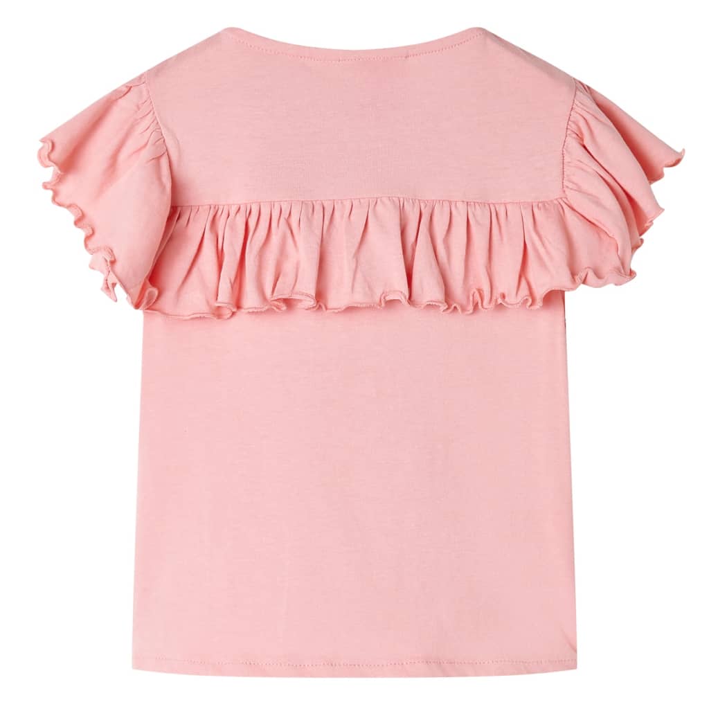 Vidaxl børneshirt 140 medium pink