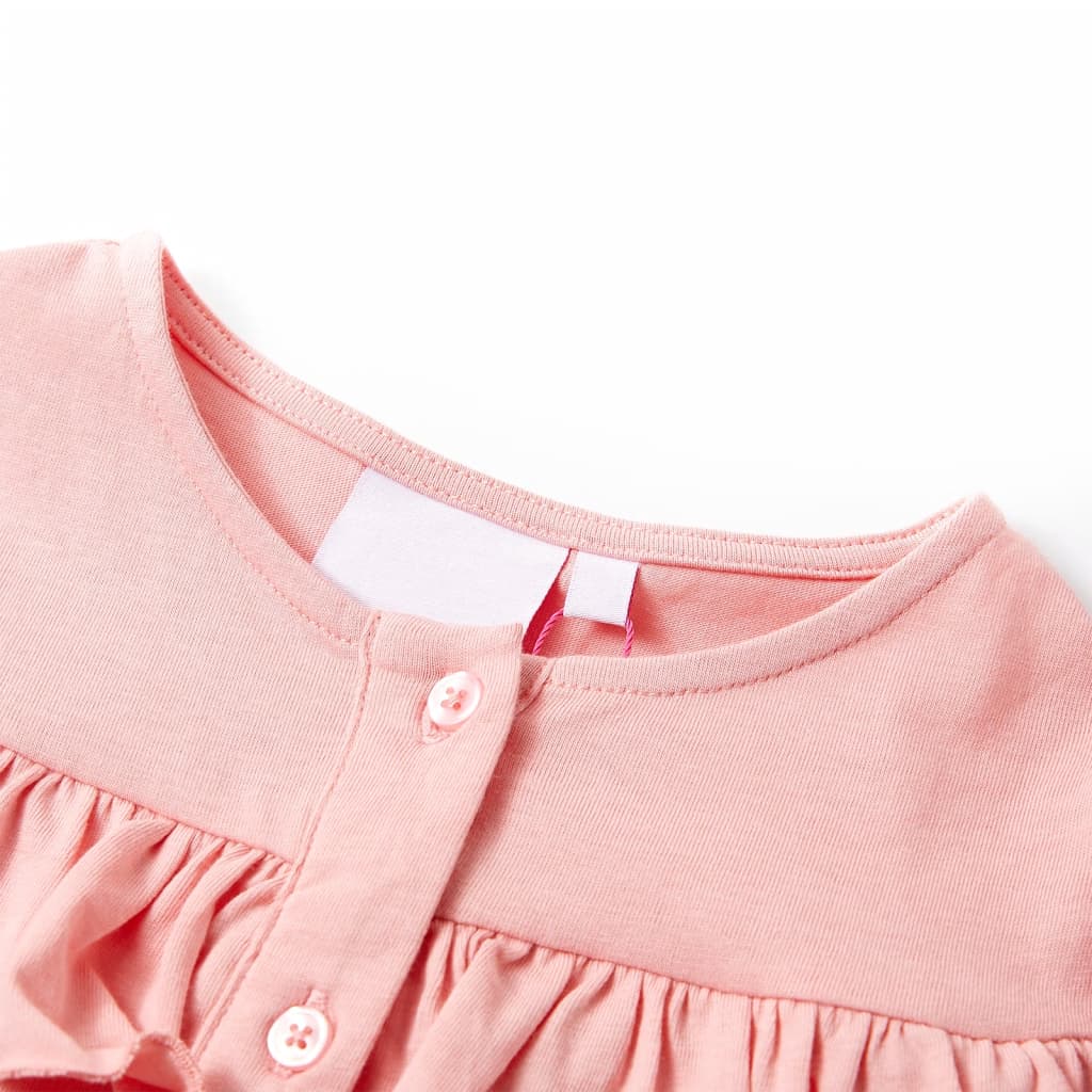 Vidaxl børneshirt 140 medium pink
