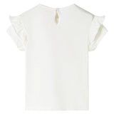 Vidaxl børneshirt 140 ecru