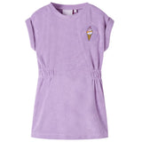 Vidaxl Børnekjole 116 Lilac