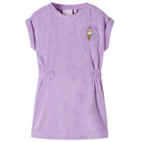 Vidaxl Børnekjole 140 Lilac