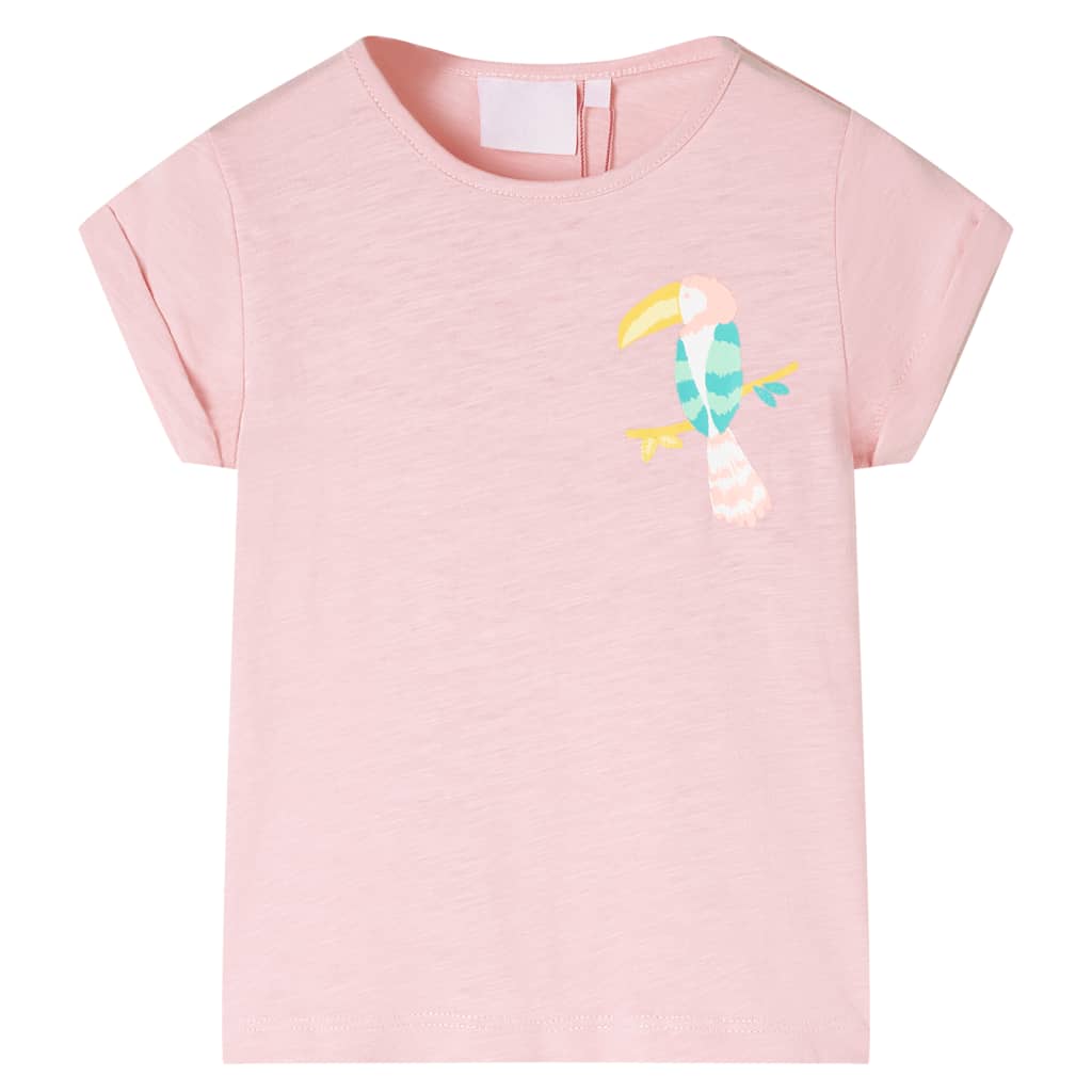 Vidaxl børneshirt 104 lyserosa
