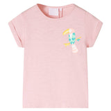 Vidaxl børneshirt 104 lyserosa