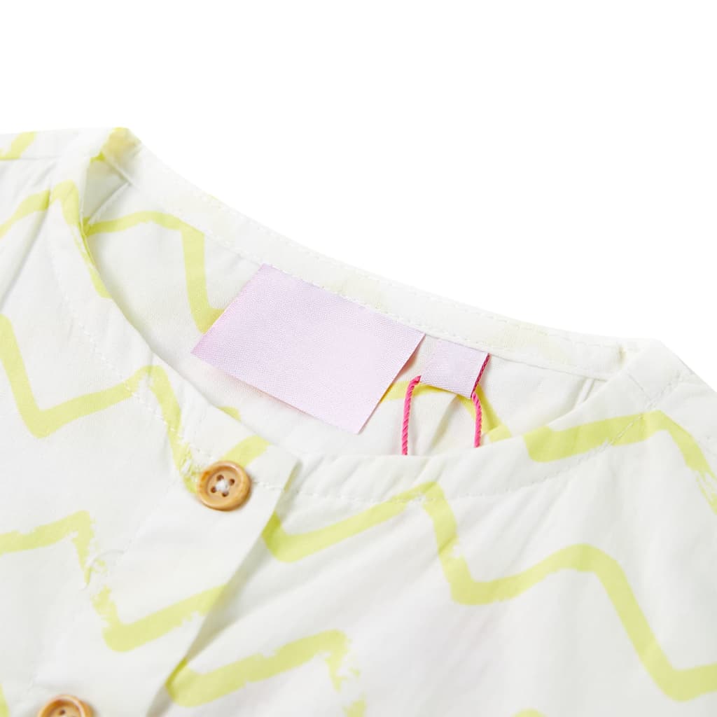Vidaxl børneshirt 116 ECRU