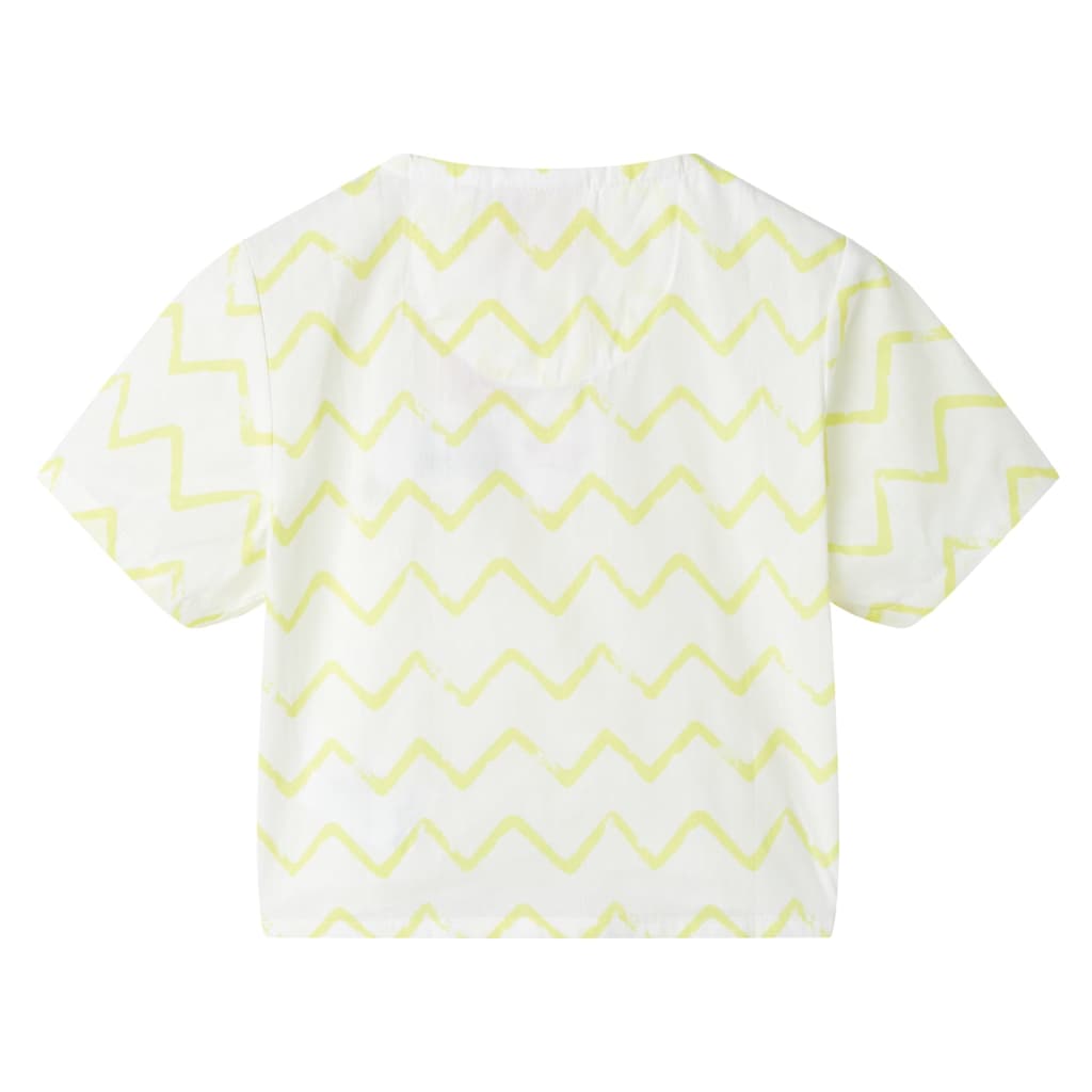 Vidaxl børneshirt 128 ECRU