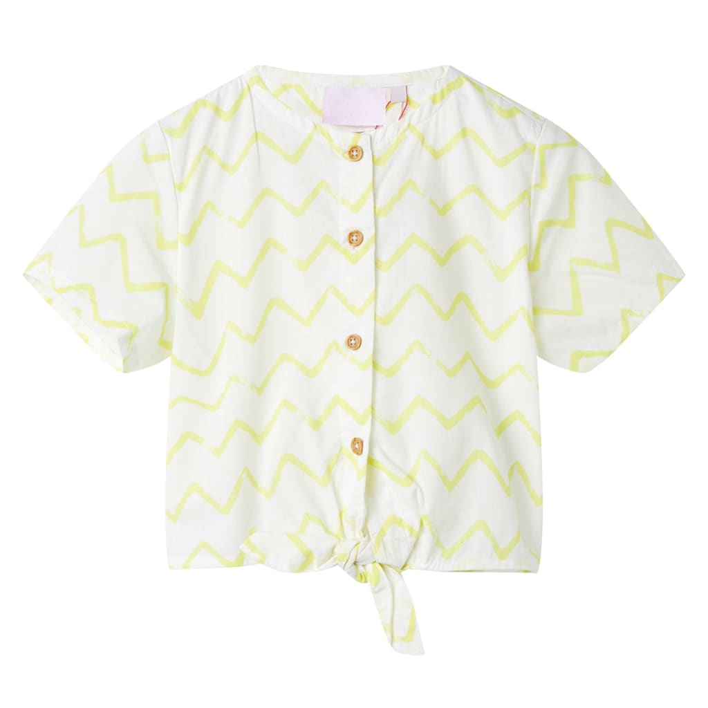 Vidaxl børneshirt 140 ecru
