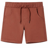 VidaXL børneshorts med snøre 104 brun