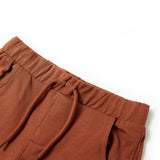 VidaXL børneshorts med snøre 128 brun