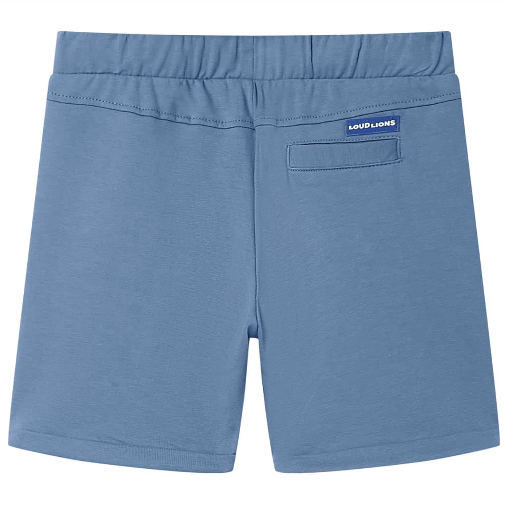 VidaXL børneshorts med snøre 92 mørkeblå