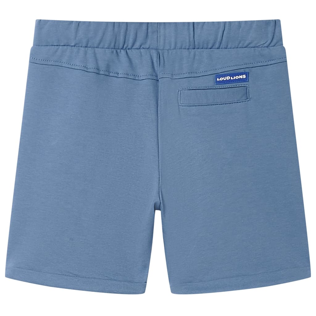 VidaXL børneshorts med snøre 104 mørkeblå