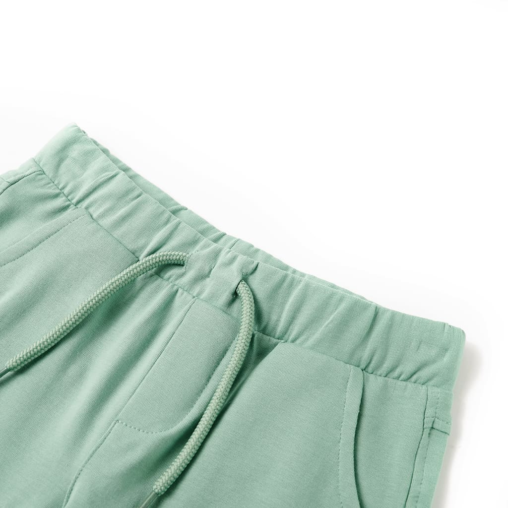 VidaXL børneshorts med snøre 92 lys khaki