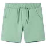 VidaXL børneshorts med snøre 116 lys khaki
