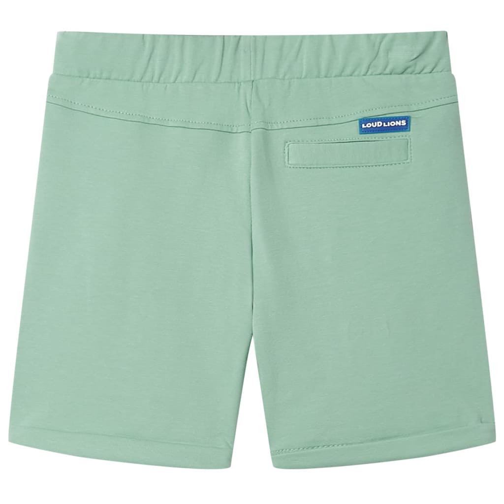 VidaXL børneshorts med snøre 116 lys khaki