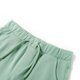 VidaXL børneshorts med snøre 116 lys khaki