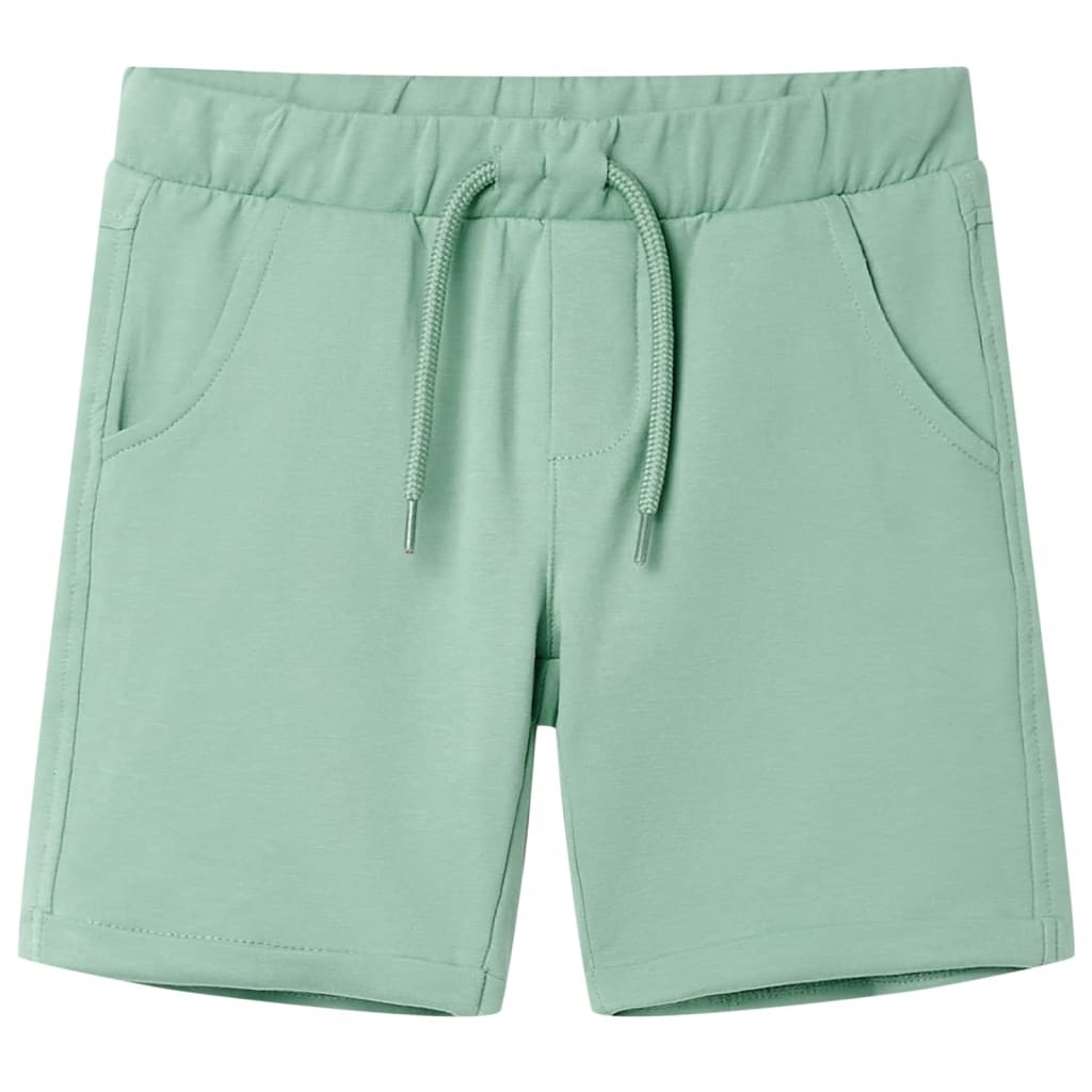 VidaXL børneshorts med snøre 128 lys khaki