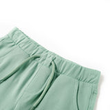 VidaXL børneshorts med snøre 128 lys khaki